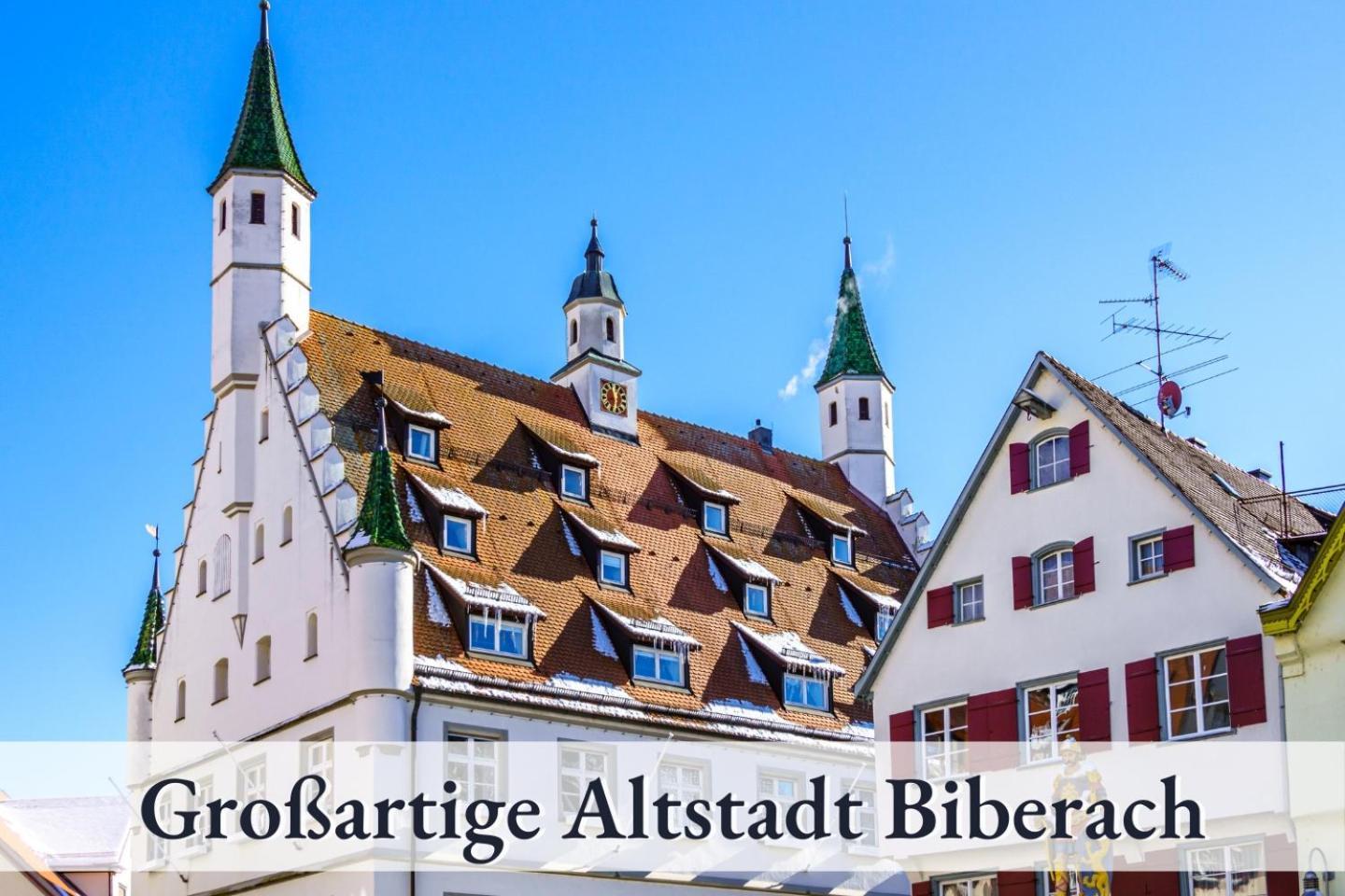 Relaxapartment 2 Massagesessel Smarttv Kueche Biberach an der Riß Exterior foto